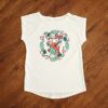Size 9 Target 'Reindeer' White Christmas Tee EUC