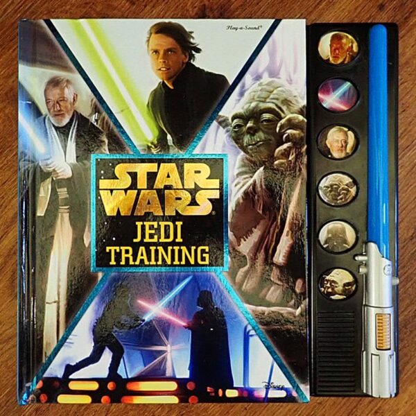 Star Wars: Jedi Training Lightsaber Book EUC