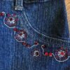Size 1 Adjustable Blue Denim Skirt EUC - Image 3