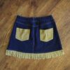 Size 2/3 Stretch Denim Western-Style Skirt EUC - Image 2