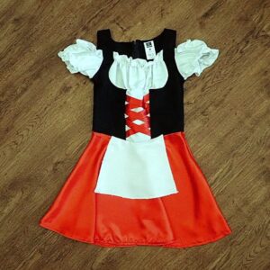 Size 6 Peasant Costume Dress by Karnival EUC