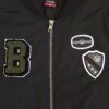 Size 12 Bauhaus Padded Black Jacket EUC - Image 4