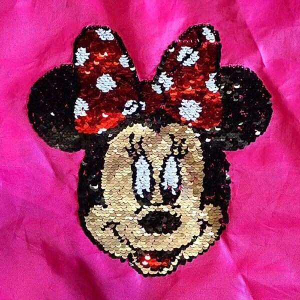 Disney Minnie Mouse Reversible-Sequined Backpack GUC - Image 3