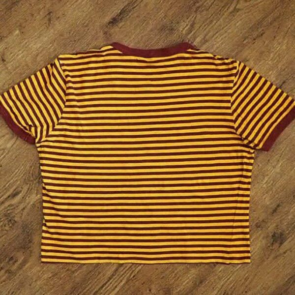 Size 10 Harry Potter Gryffindor Cropped Top EUC - Image 2