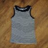Size 3 Target Navy & White Striped Tank Top EUC