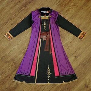 Size 6/8 Frozen II Anna's One-Piece Travelling Costume EUC