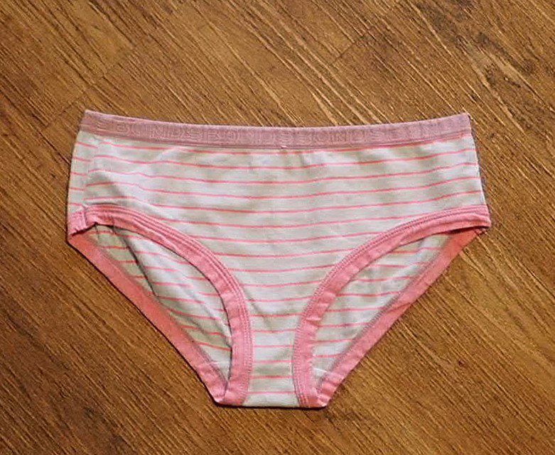 John Lewis Winnie Lace Back Bikini Knickers, Pink Tuelle, 8