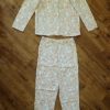 Size 16 Kids & Co Long Sleeve Flannelette 'Rabbit' Pyjamas EUC