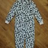 Size 8 Brilliant Basics Coral Fleece 'Leopard' Sleepsuit EUC - Image 2