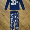 Size 8 Cotton On Kids 'Let's Move To The Moon' Pyjamas GUC