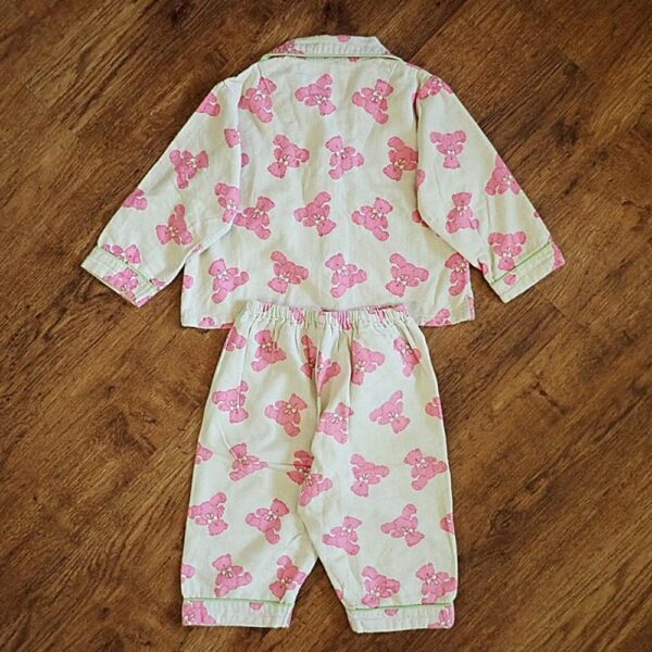 Size 1 Target 'Teddy Bear' Flannelette Pyjamas GUC - Image 3