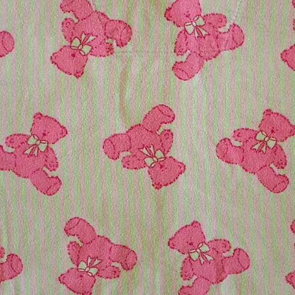 Size 1 Target 'Teddy Bear' Flannelette Pyjamas GUC - Image 4