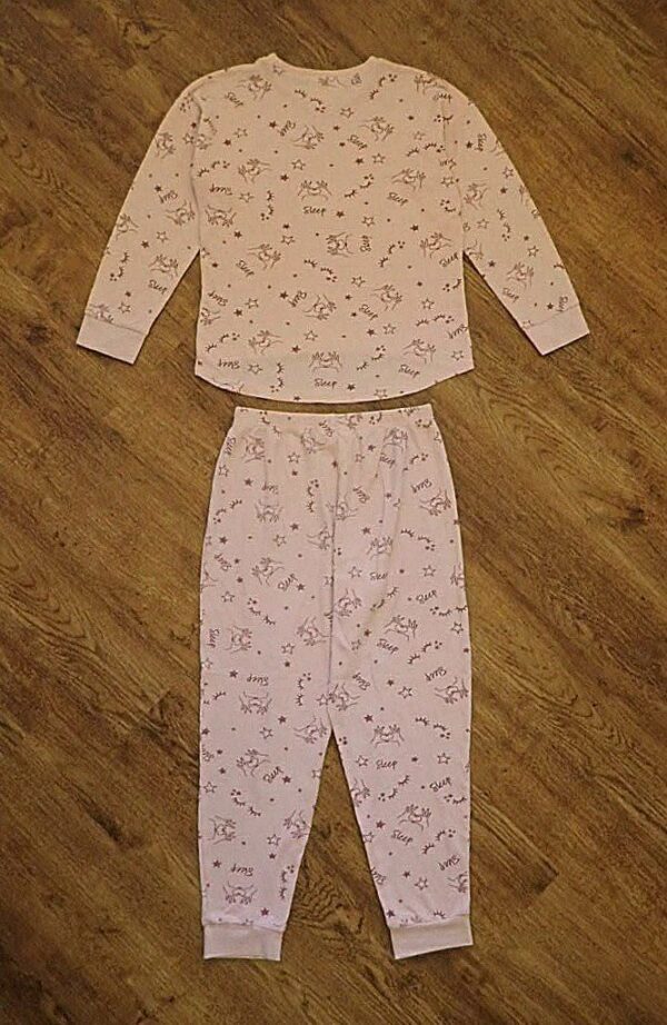 Size 10 Anko Long Sleeve Toffee Coloured Patterned Pyjamas EUC - Image 3