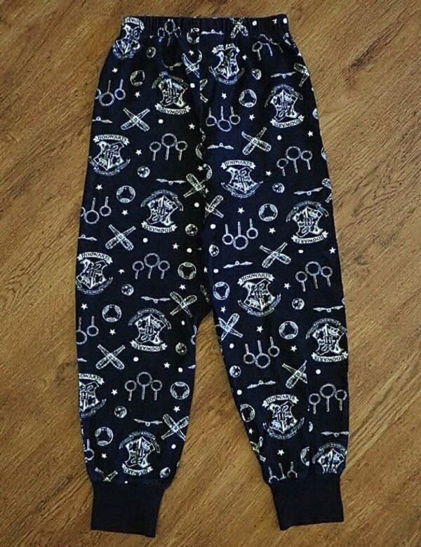 Size 10 Harry Potter Hogwarts Flannelette Pyjama Pants EUC - Image 2