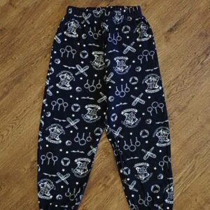 Size 10 Harry Potter Hogwarts Flannelette Pyjama Pants EUC