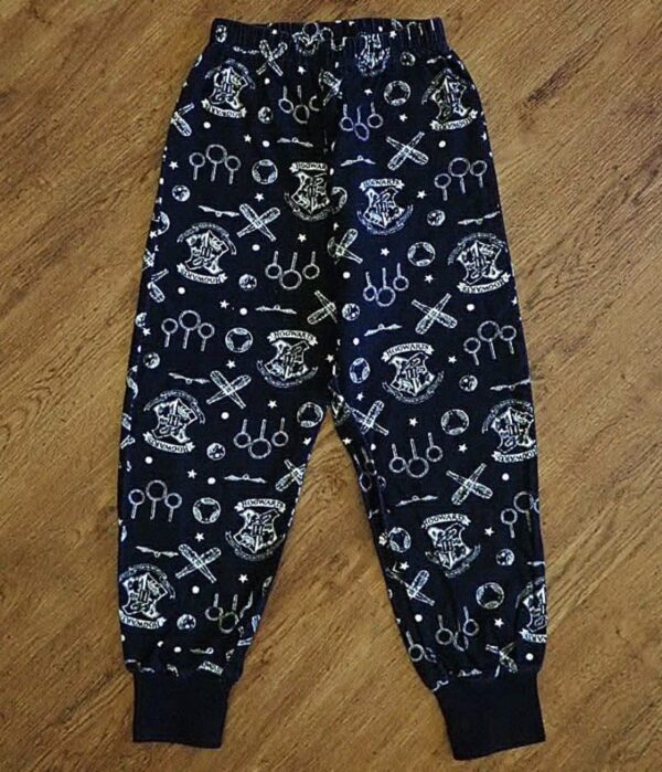 Size 10 Harry Potter Hogwarts Flannelette Pyjama Pants EUC - Image 3