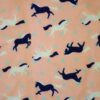Size 12 Kids & Co 'Horses' Flannelette Sleep Jacket EUC - Image 3