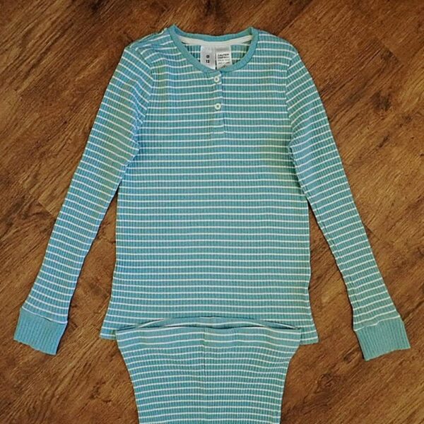 Size 12 Target Long Sleeve Thermal Pyjamas GUC