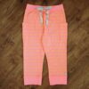 Size 12 Target Orange & Pink Block-Striped Sleep Pants EUC