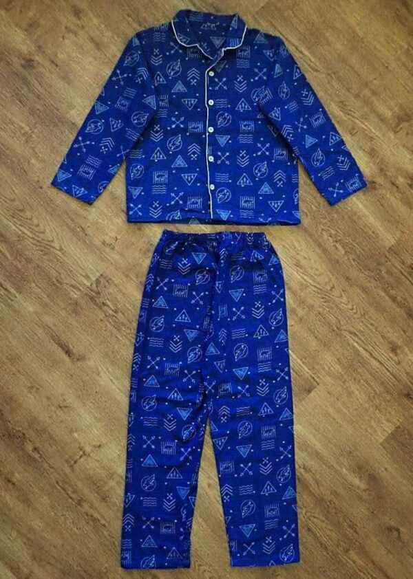 Size 12 Unbranded Long Sleeve Flannelette Pyjamas EUC - Image 2