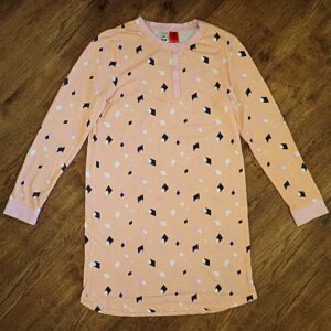 Size 16 Kids & Co Long Sleeve Cotton Nightie EUC