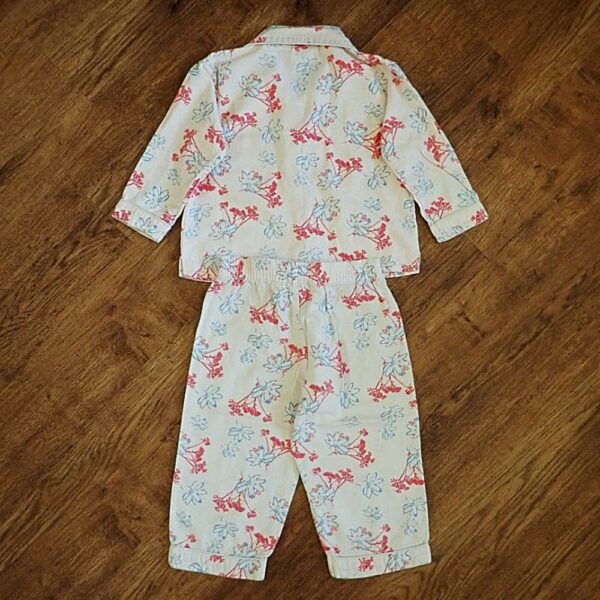 Size 2 Jarmeez Floral Flannelette Pyjamas GUC - Image 3