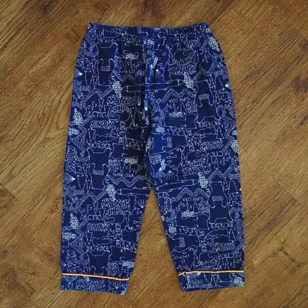 Size 3 Target Navy Flannelette Pyjama Pants EUC - Image 2