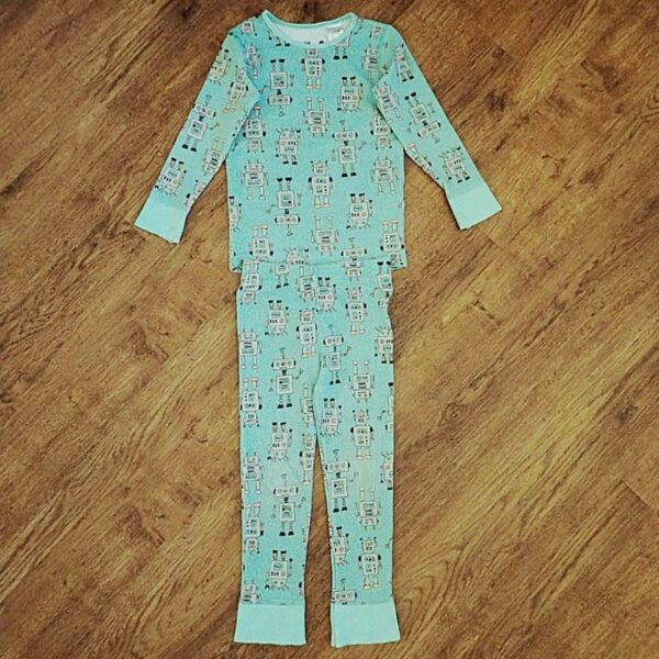 Size 4 Cotton On Kids 'Robot' Long Sleeve Pyjamas GUC - Image 2