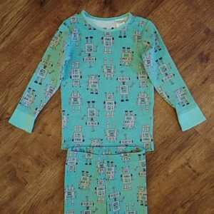 Size 4 Cotton On Kids 'Robot' Long Sleeve Pyjamas GUC
