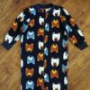Size 4 Tilt 'Bear' Polar Fleece Sleepsuit EUC