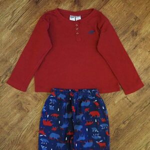 Size 5 Anko 'Wild Animals' Pyjama Set EUC