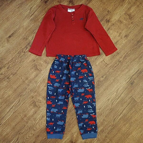 Size 5 Anko 'Wild Animals' Pyjama Set EUC - Image 2