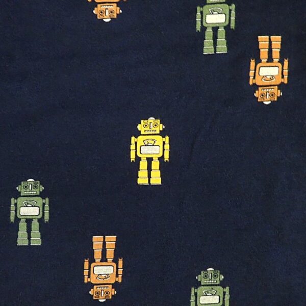 Size 5 Target Organic Cotton 'Robot' Pyjama Set EUC - Image 4