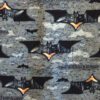 Size 6 The Dark Knight Grey Sleep Jacket EUC - Image 3