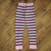 Size 7 Hello Kitty Pink Striped Pyjama Pants EUC - Image 2