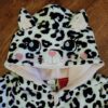 Size 8 Brilliant Basics Coral Fleece 'Leopard' Sleepsuit EUC - Image 4
