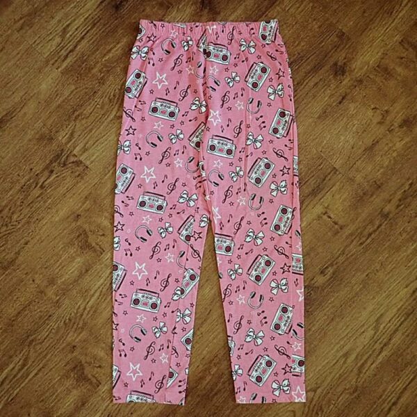Size 8 Pink Cotton Sleep Pants by Jo Jo Bow EUC