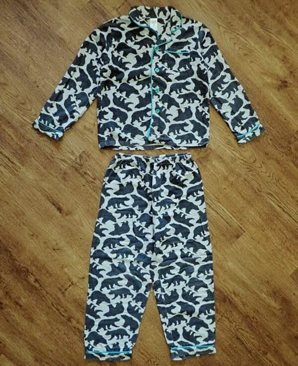 Size 8 Target 'Bear' Flannelette Pyjamas GUC - Image 2