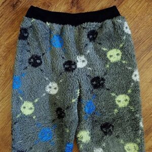 Size 8 Tilt Polar Fleece 'Skull & Crossbones' Pyjama Pants GUC