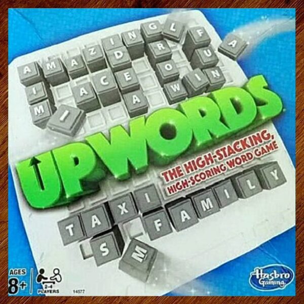 Hasbro: Upwords - The High-Stacking & High-Scoring Word Game EUC