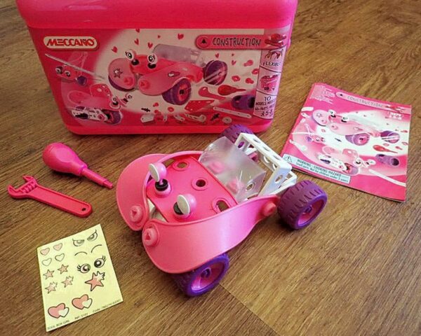 Meccano Construction Set for Girls 2010 Retired EUC - Image 2