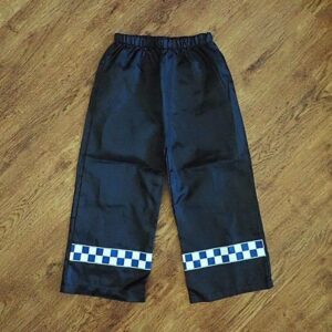 Size 4/6 Elasticated Police Costume Pants EUC