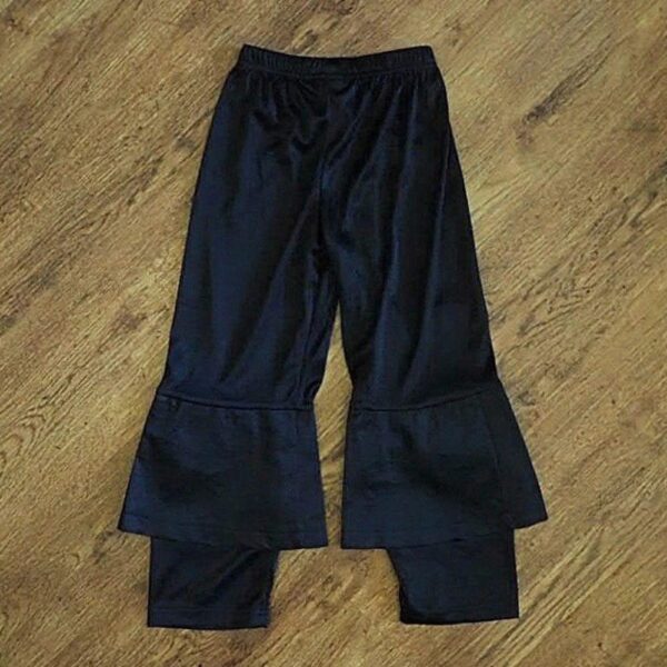 Size 4/6 Pirates of the Caribbean Black Costume Pants NWOT - Image 2