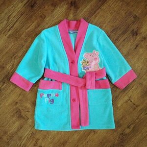 Size 1 Peppa Pig Dressing Gown EUC