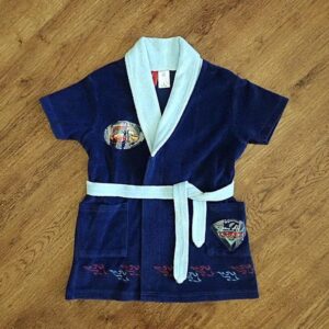 Size 3 Cars Short Sleeve Dressing Gown GUC
