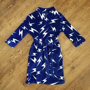 Size 4 Coles 'Lightning Bolt' Dressing Gown EUC