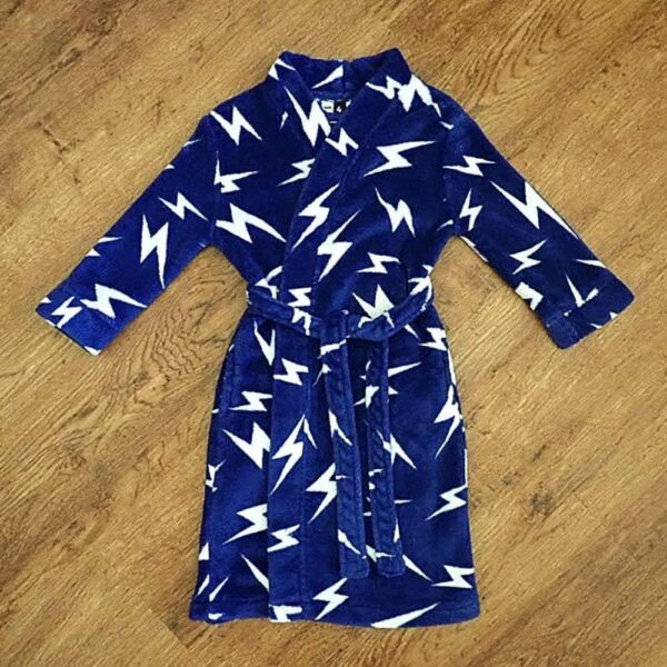 Size 4 Coles 'Lightning Bolt' Dressing Gown EUC