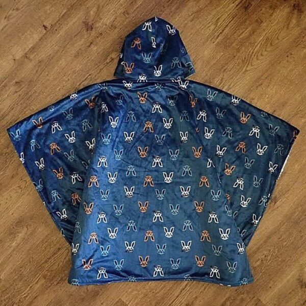 Size 4/8 Anko Fully-Lined Blue Hooded Blanket Oodie NOS - Image 2