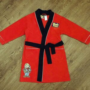Size 5 Bob the Builder Dressing Gown EUC