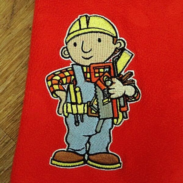 Size 5 Bob the Builder Dressing Gown EUC - Image 4